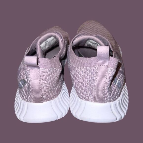 Skechers Ultra Flex Statement Dusty Rose Knit Sneakers Size 6.5 - Picture 3 of 6